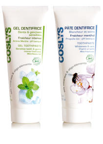 coslys toothpaste range