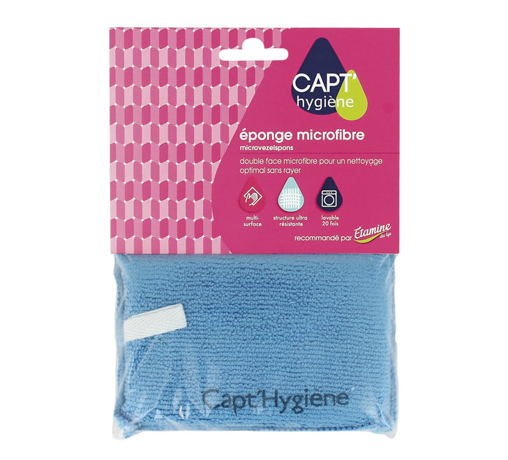 Eponge microfibre spécial vaisselle