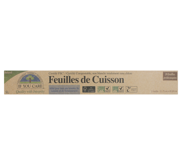 feuille de cuisson prédécoupées