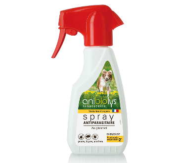 Spray antiparasitaire chien Anibiolys